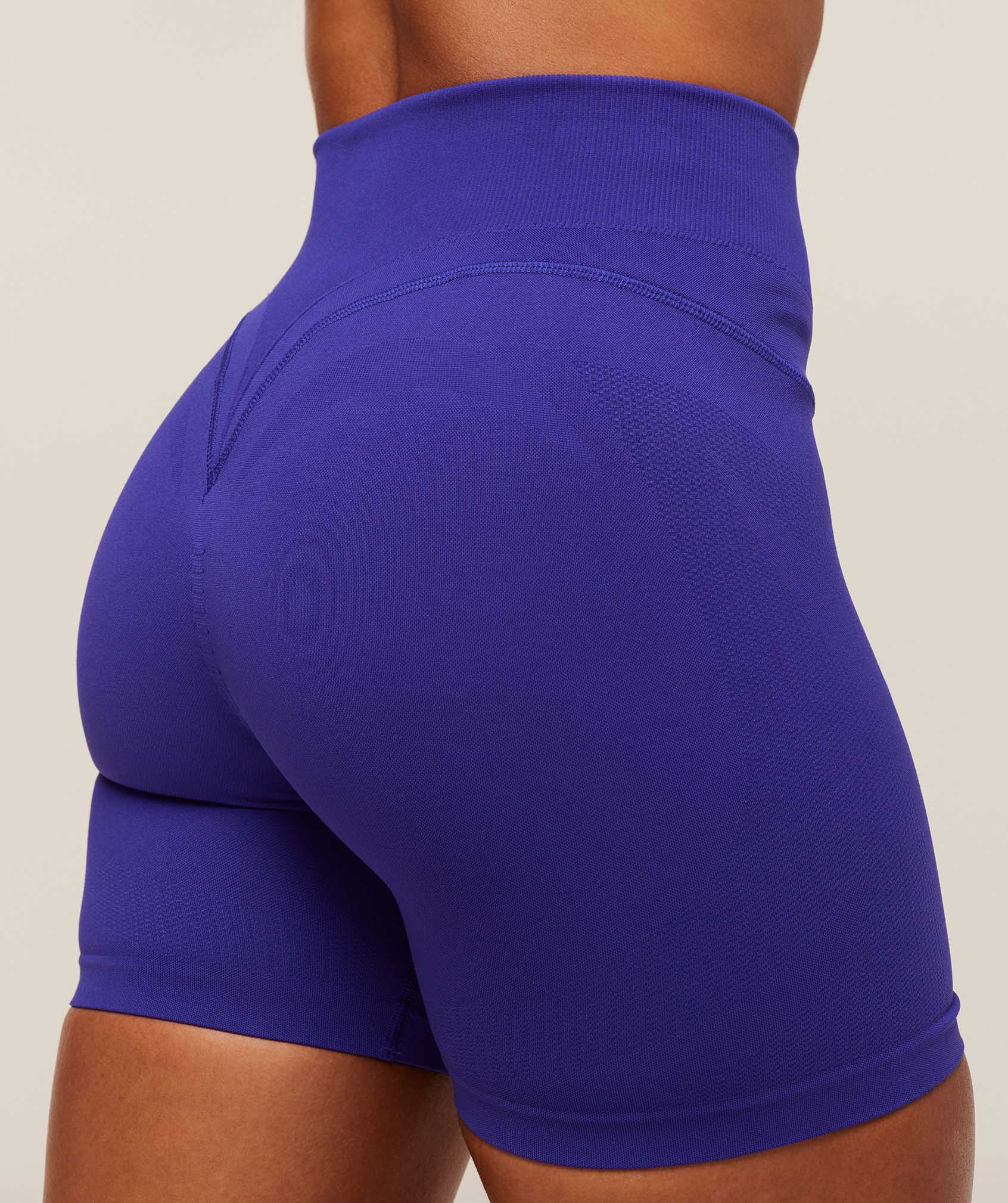 Gymshark Activate Seamless Shorts - Cobalt Purple