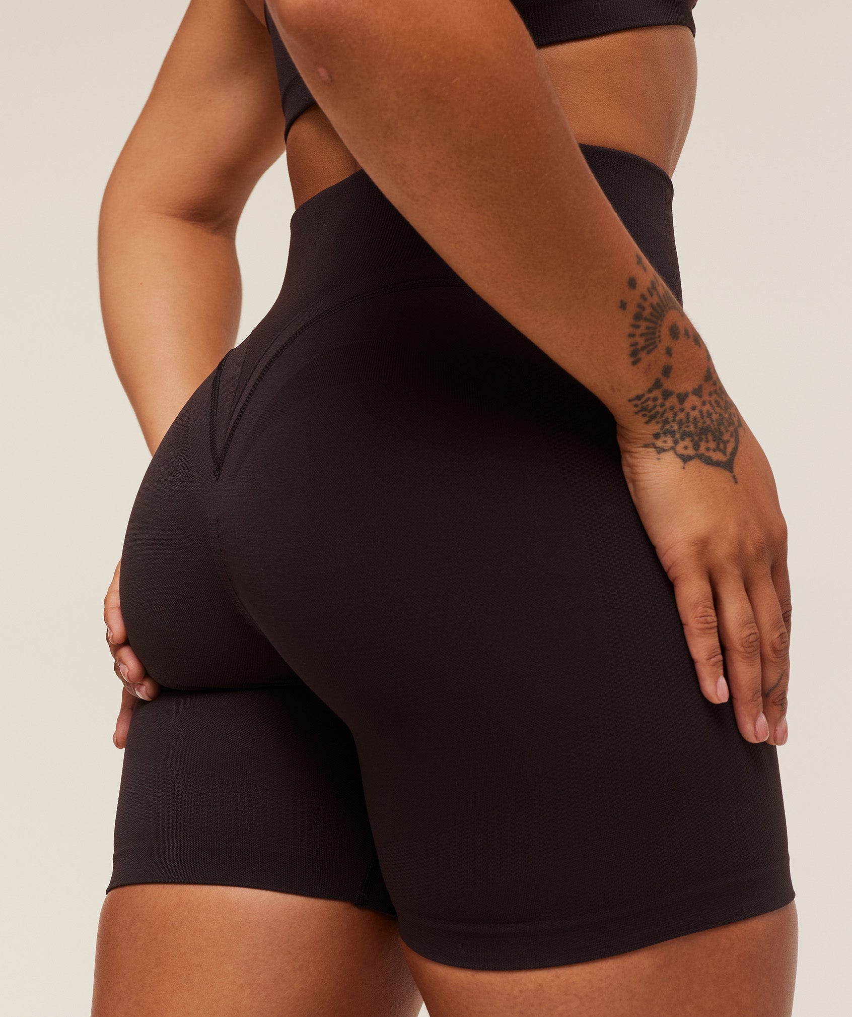 Gymshark Activate Seamless Shorts - Plum Brown