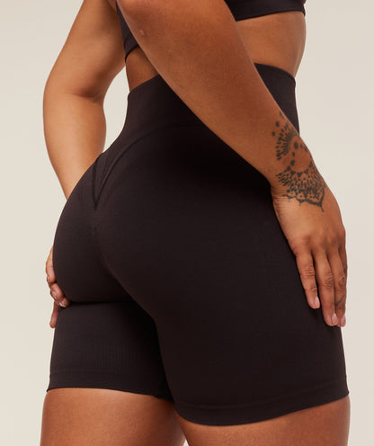 Gymshark Activate Seamless Shorts - Plum Brown