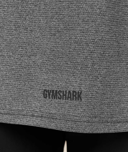 Gymshark Weekend T-Shirt - Black/Onyx Grey