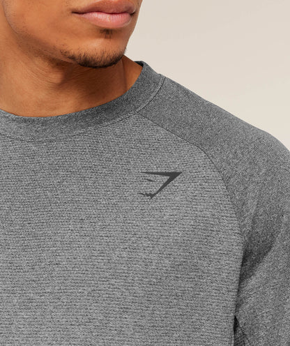 Gymshark Weekend T-Shirt - Black/Onyx Grey