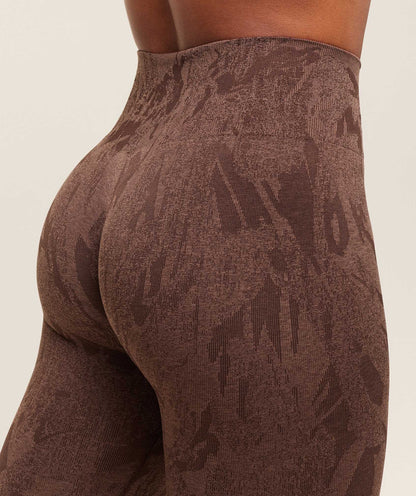 Gymshark Adapt Camo Seamless Leggings - Archive Brown/Soft Brown