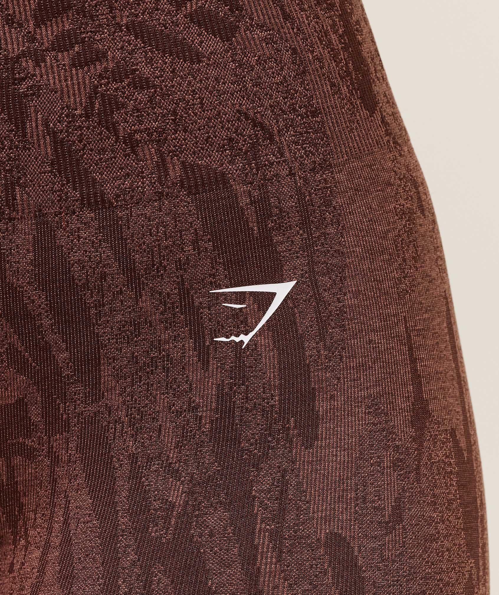 Gymshark Adapt Camo Seamless Leggings - Archive Brown/Soft Brown