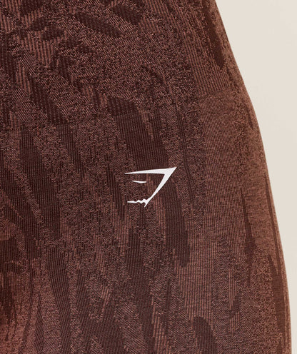 Gymshark Adapt Camo Seamless Leggings - Archive Brown/Soft Brown