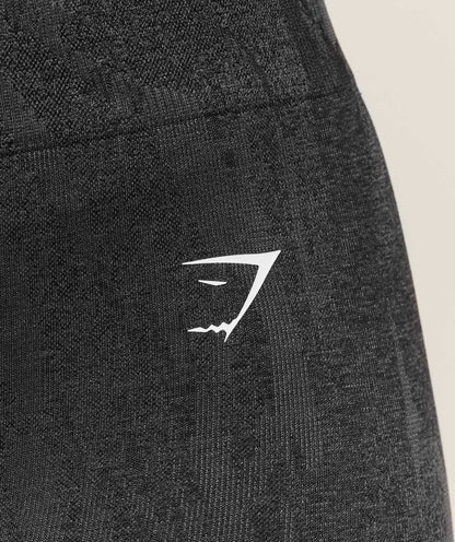 Gymshark Adapt Camo Seamless Shorts - Asphalt Grey/Black