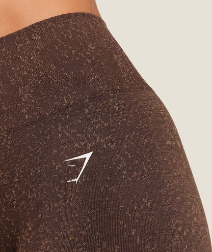 Gymshark Adapt Fleck x Whitney Leggings - Archive Brown/Lifestyle Brown