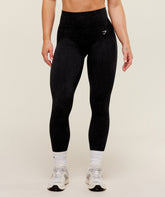 Gymshark Adapt Fleck x Whitney Leggings - Mineral/Black