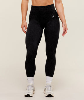 Gymshark Adapt Fleck x Whitney Leggings - Mineral/Black