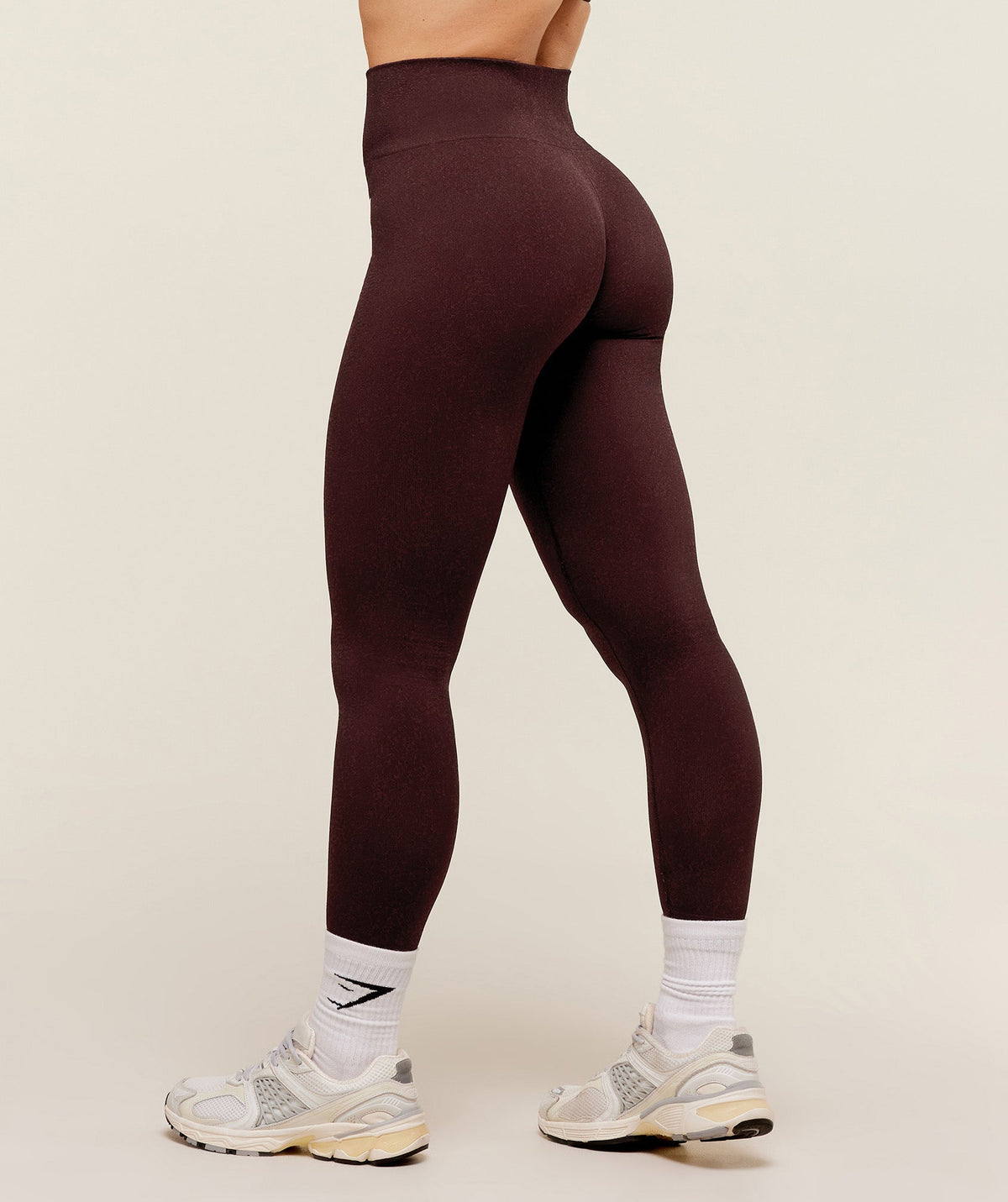Gymshark Adapt Fleck x Whitney Leggings - Cherry Purple/Rich Maroon