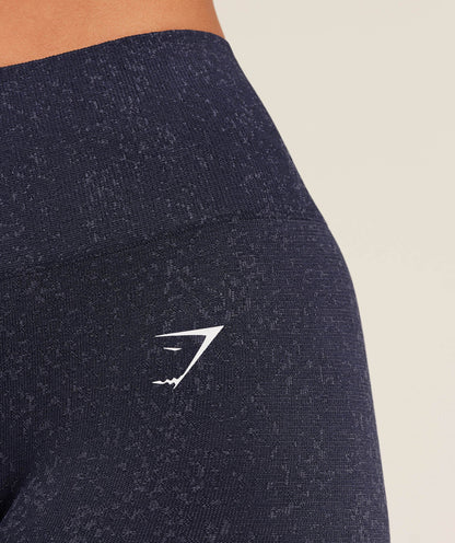 Gymshark Adapt Fleck x Whitney Leggings - Heavy Blue/Iron Blue