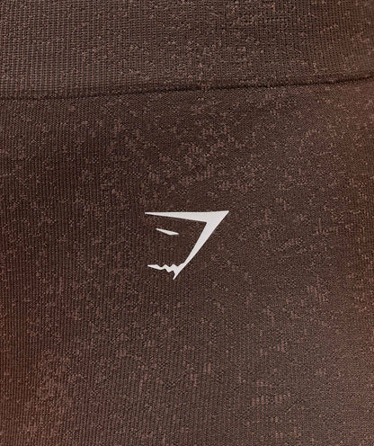 Gymshark Adapt Fleck Seamless Leggings - Soft Brown/Chestnut Pink