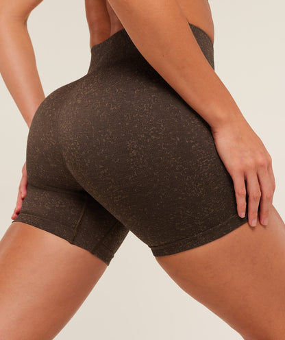 Gymshark Adapt Fleck Seamless Shorts - Archive Brown/Lifestyle Brown