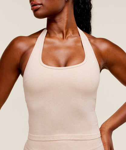 Gymshark Adapt Fleck x Whitney Tank With Shelf - Coconut White