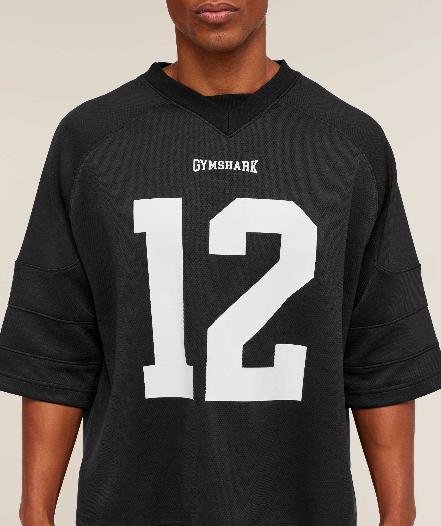 Gymshark American Football Jersey - Black