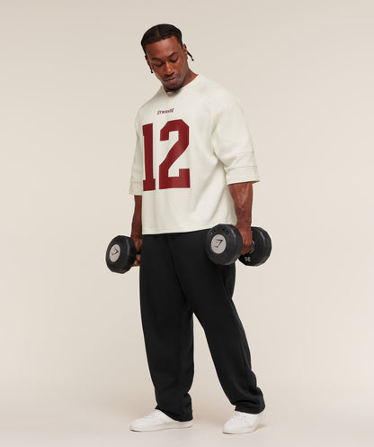 Gymshark American Football Jersey - Soft White