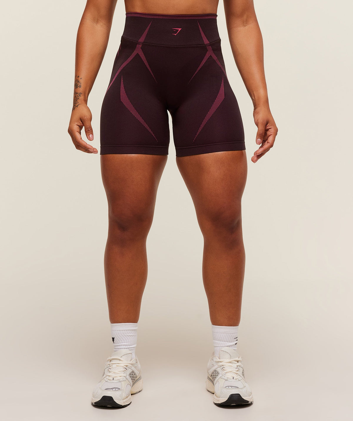 Gymshark Apex Lift Seamless Shorts - Cherry Purple/Build Pink