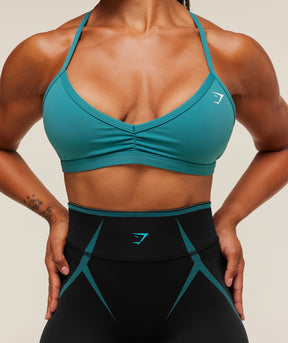 Gymshark Apex Lift Seamless Leggings - Black/Brand Blue