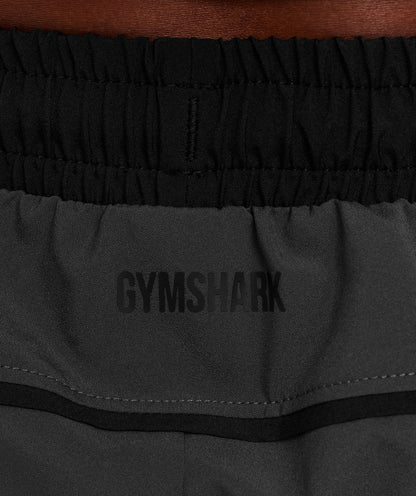 Gymshark Arrival Contrast Pants - GS Onyx Grey/GS Black