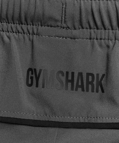 Gymshark Arrival Block 6" Shorts - Dark Grey