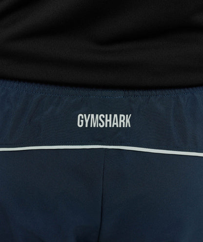 Gymshark Arrival Block 6" Shorts - Navy