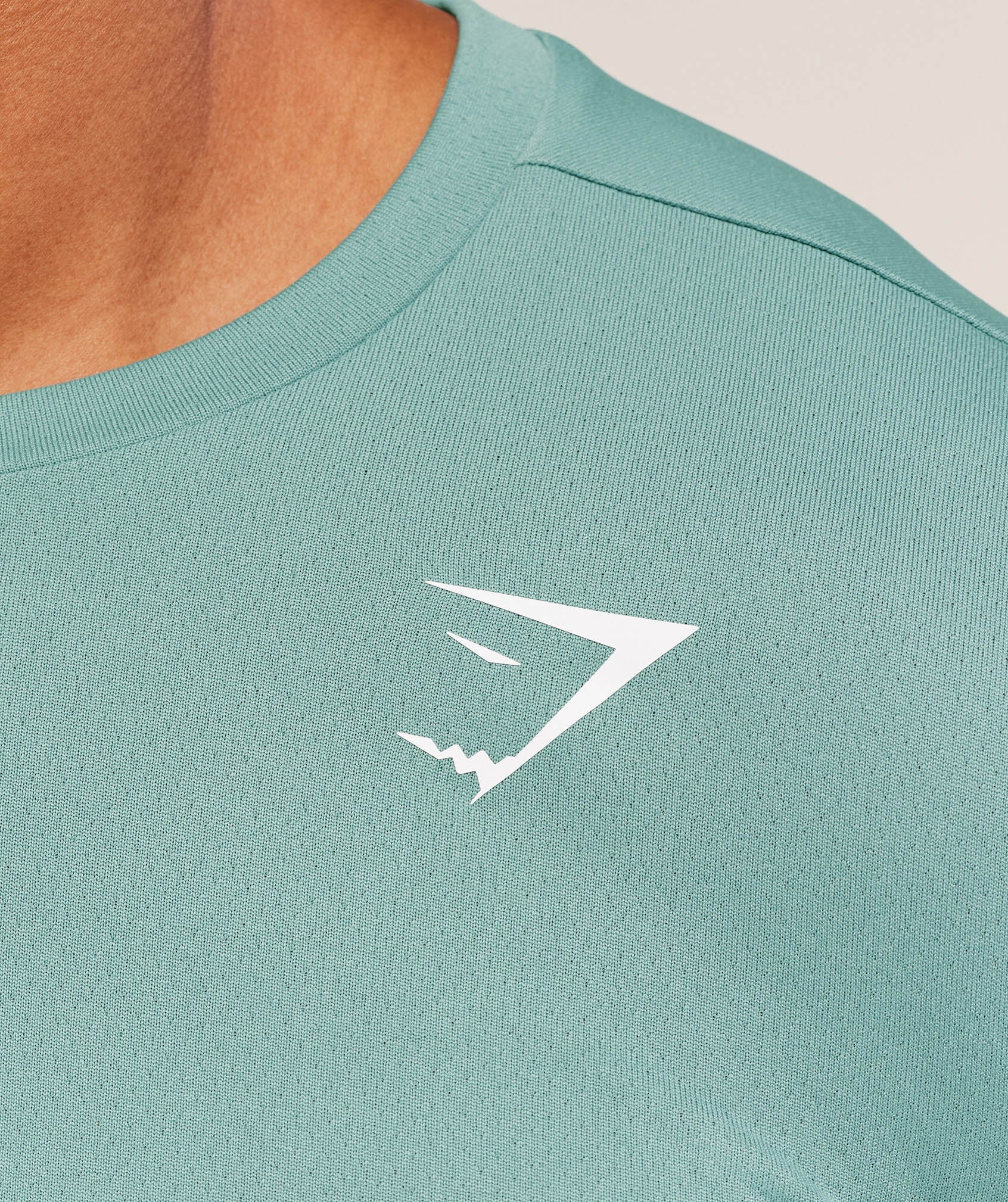 Gymshark Arrival Long Sleeve T-Shirt - Muted Teal