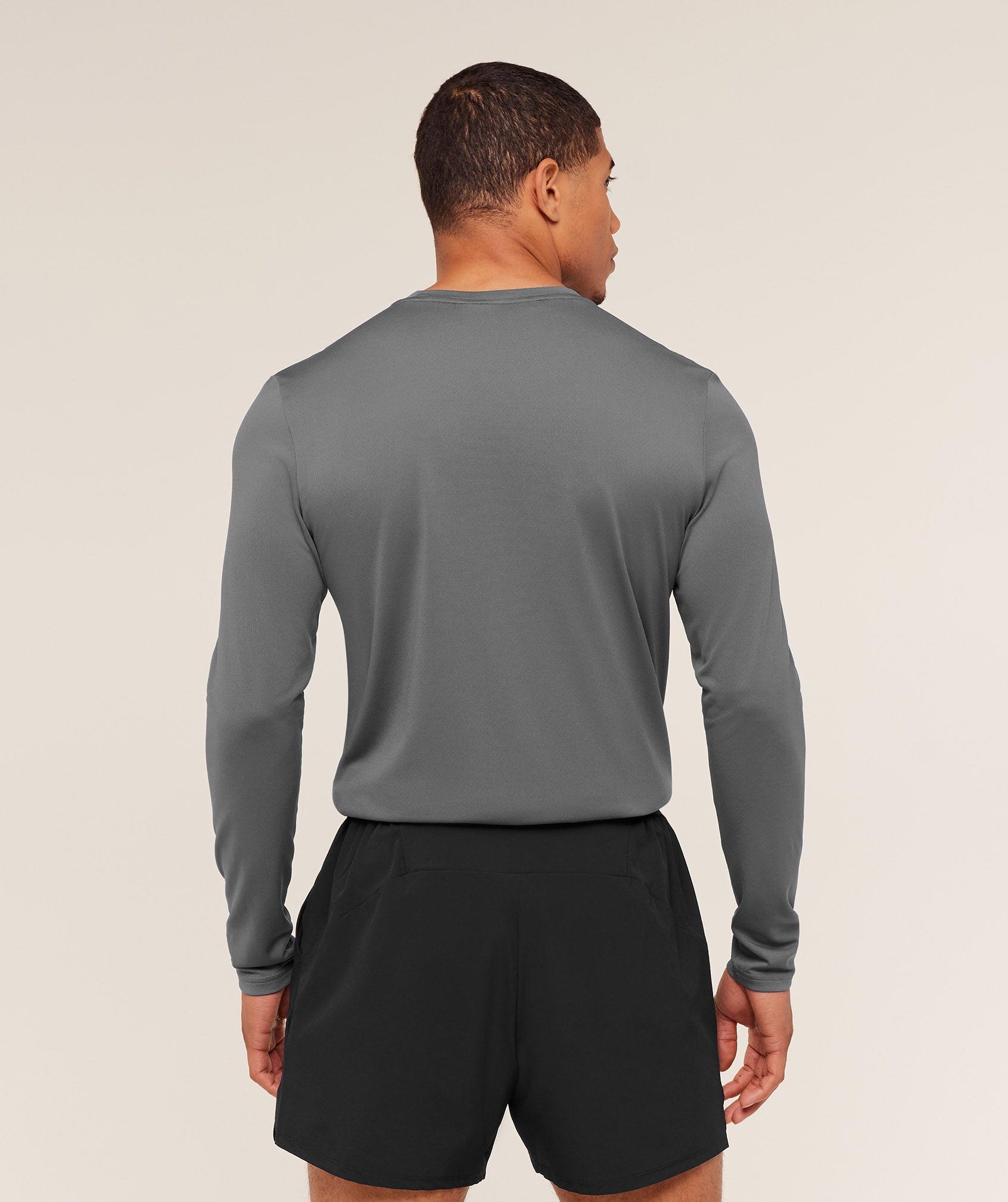 Gymshark Arrival Long Sleeve T-Shirt - Silhouette Grey