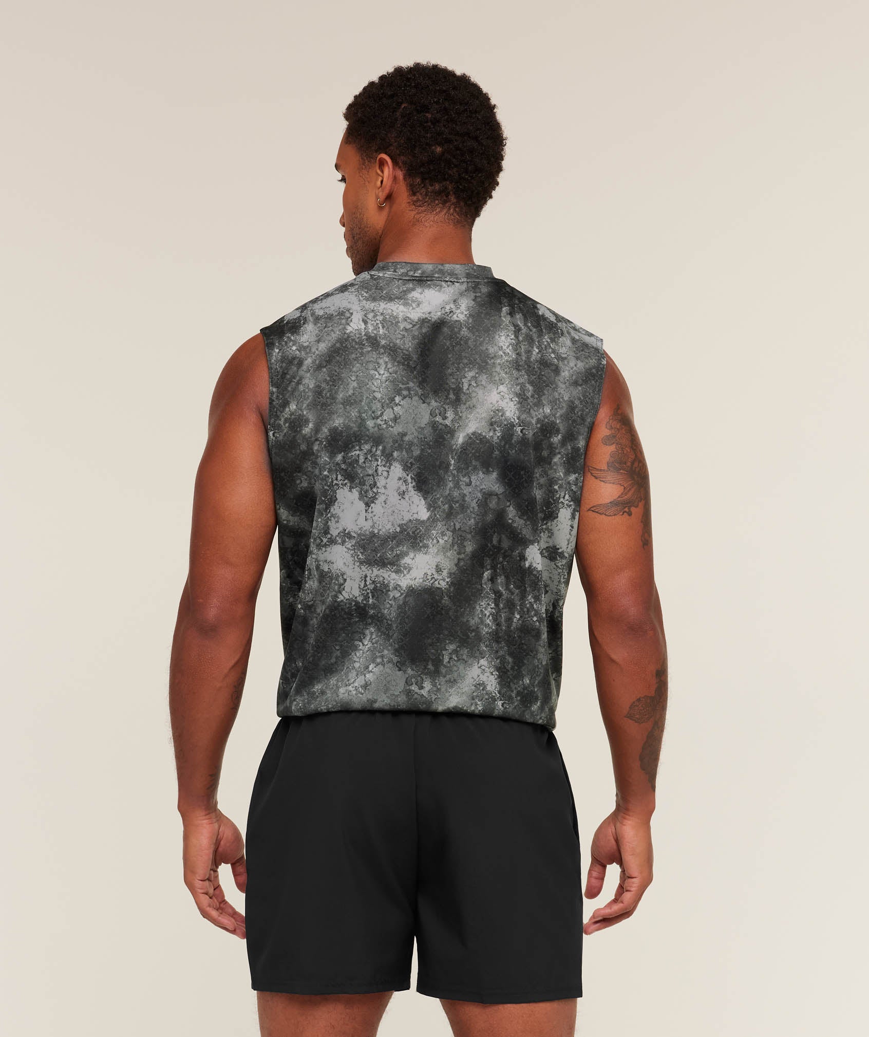 Gymshark Arrival Oversized Tank - Smokey Grey