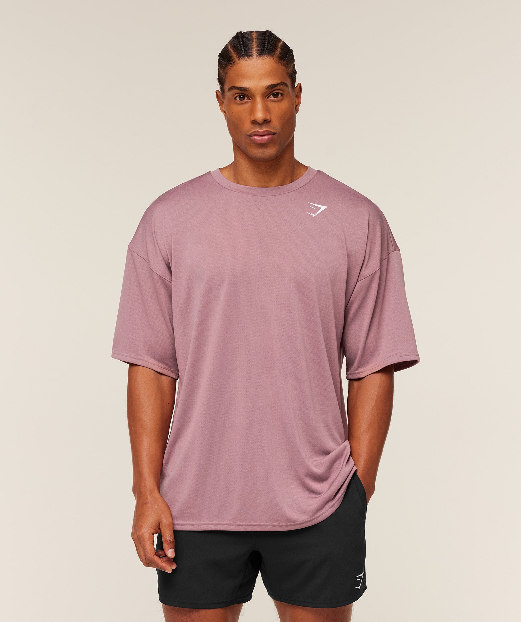 Gymshark Arrival Oversized T-Shirt - Calm Pink