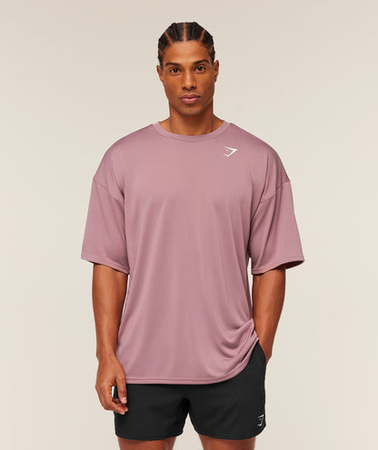 Gymshark Arrival Oversized T-Shirt - Calm Pink