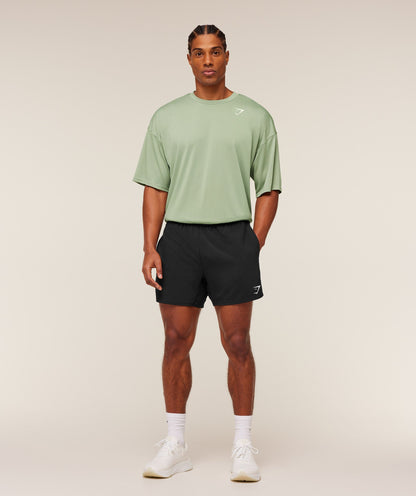 Gymshark Arrival Oversized T-Shirt - GS Haze Green