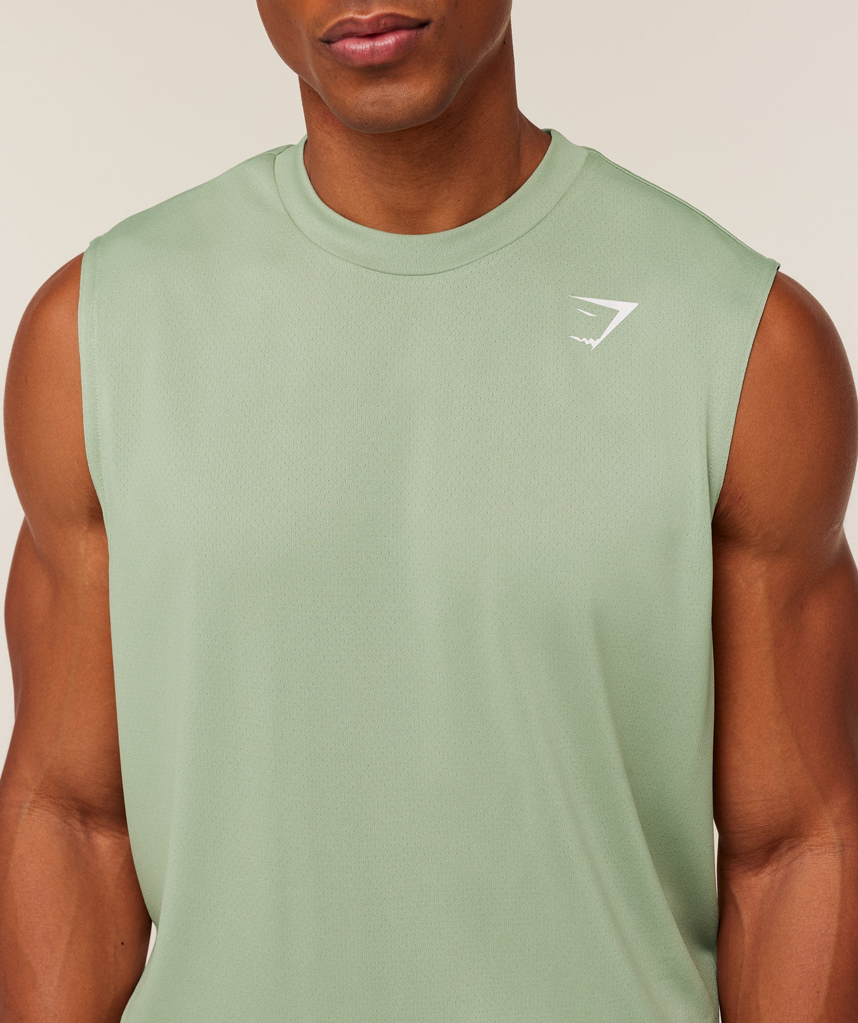 Gymshark Arrival Oversized Tank - GS Haze Green