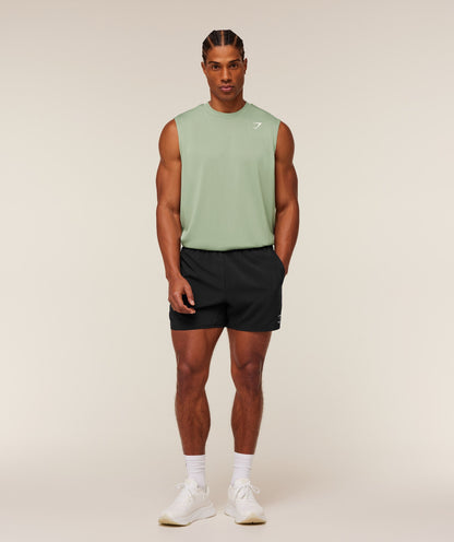 Gymshark Arrival Oversized Tank - GS Haze Green