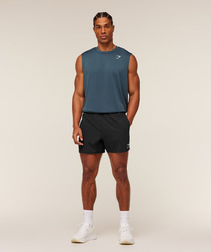 Gymshark Arrival Oversized Tank - GS Stealth Blue