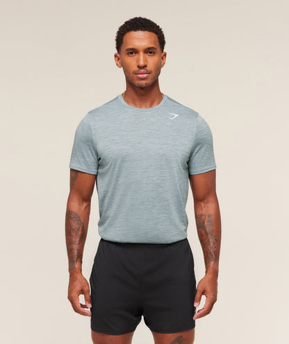 Gymshark Arrival T-Shirt - Smoke Blue/Denim Grey