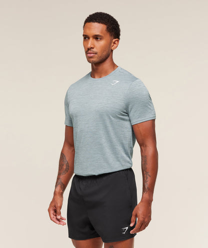 Gymshark Arrival T-Shirt - Smoke Blue/Denim Grey