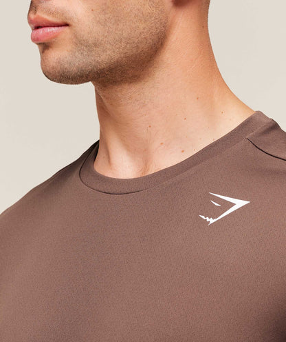 Gymshark Arrival T-Shirt - Soft Brown