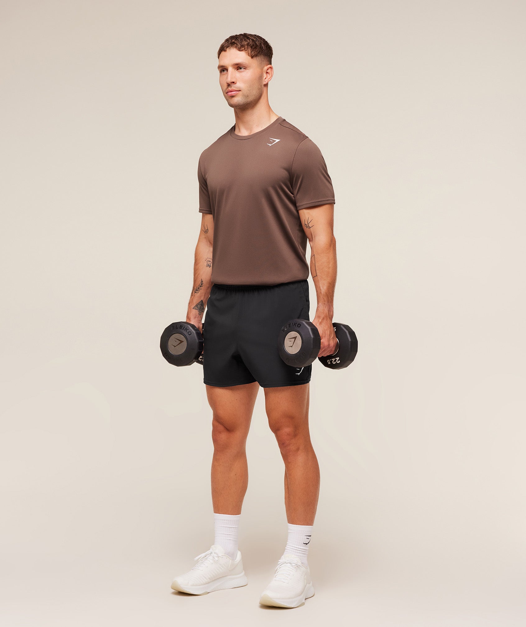 Gymshark Arrival T-Shirt - Soft Brown