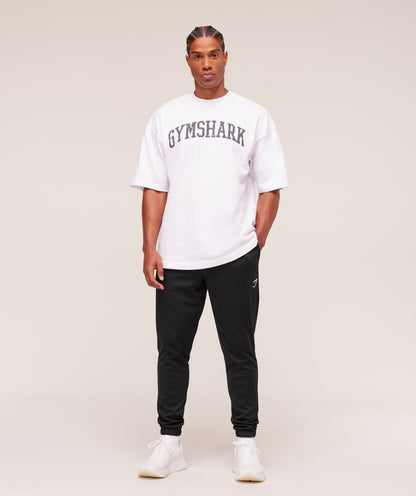 Gymshark Arrival Knit Block Joggers - Black