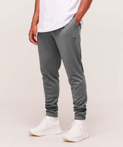 Gymshark Arrival Knit Block Joggers - Dark Grey