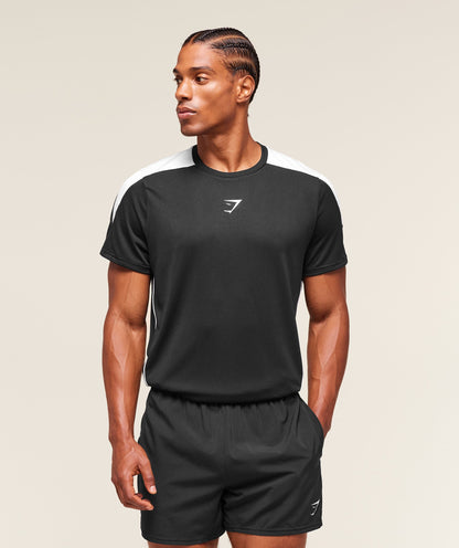 Gymshark Arrival Block T-Shirt - Black