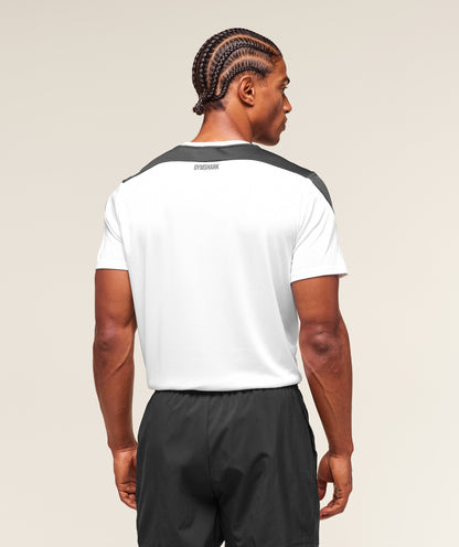 Gymshark Arrival Block T-Shirt - White