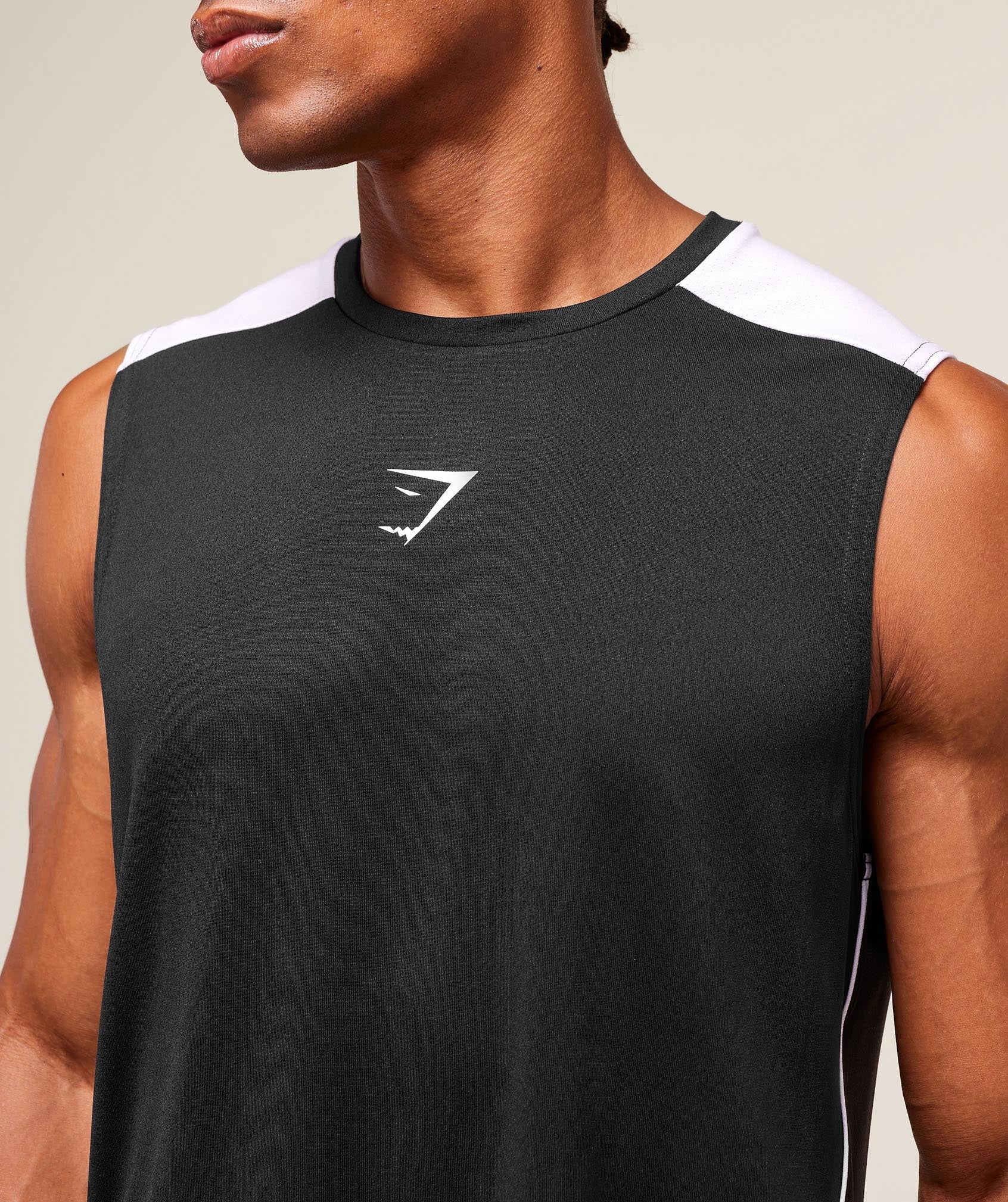 Gymshark Arrival Block Tank - Black