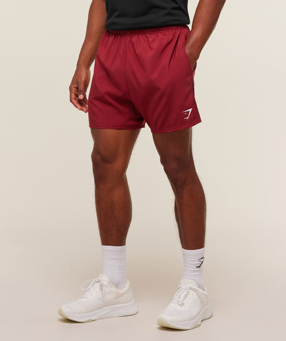 Gymshark Arrival 5" Shorts - Athletic Burgundy