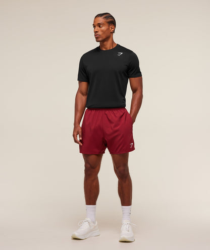 Gymshark Arrival 5" Shorts - Athletic Burgundy