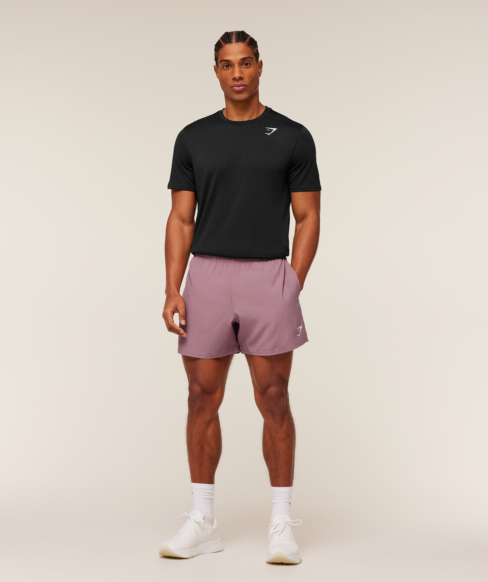 Gymshark Arrival 5" Shorts - Calm Pink