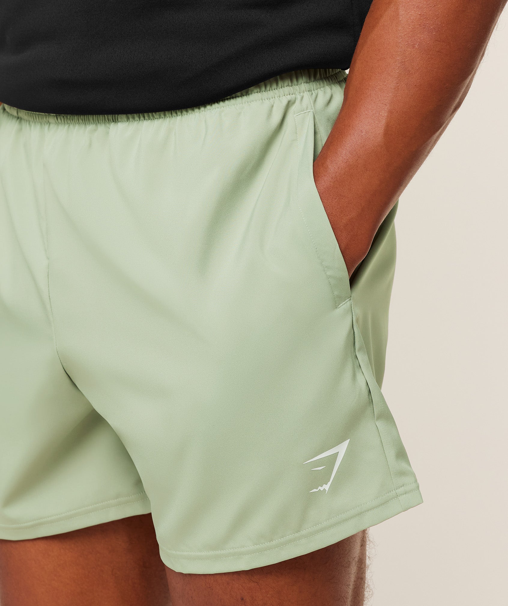 Gymshark Arrival 5" Shorts - GS Haze Green