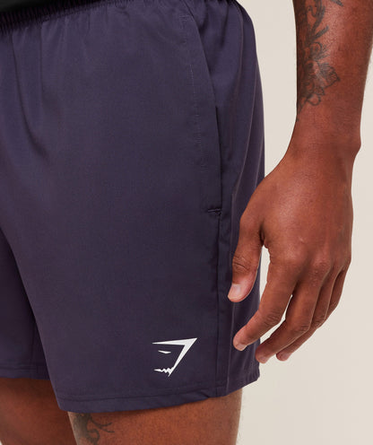 Gymshark Arrival 5" Shorts - Midnight Purple