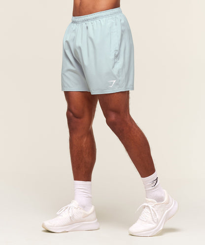 Gymshark Arrival 5" Shorts - Smoke Blue