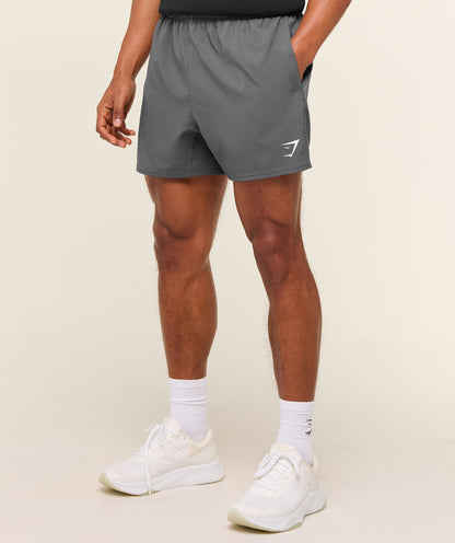 Gymshark Arrival 5" Shorts - Silhouette Grey