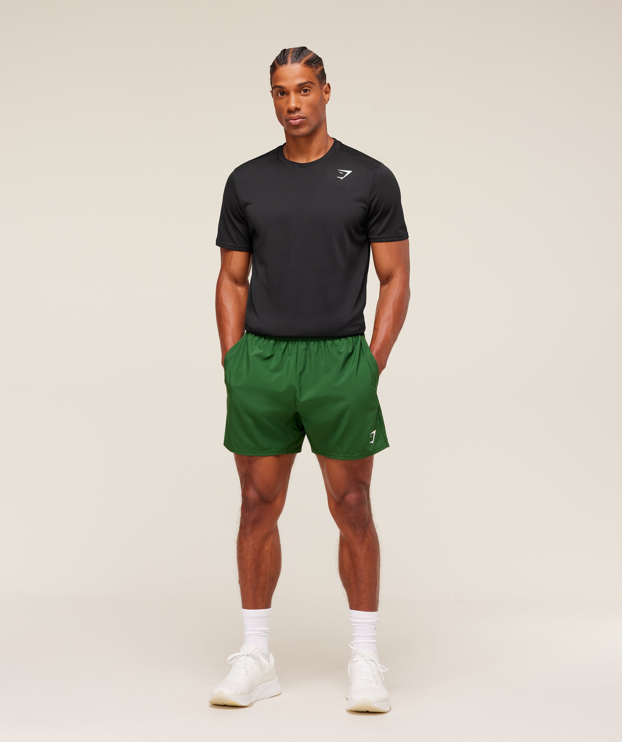 Gymshark Arrival 5" Shorts - Athletic Green